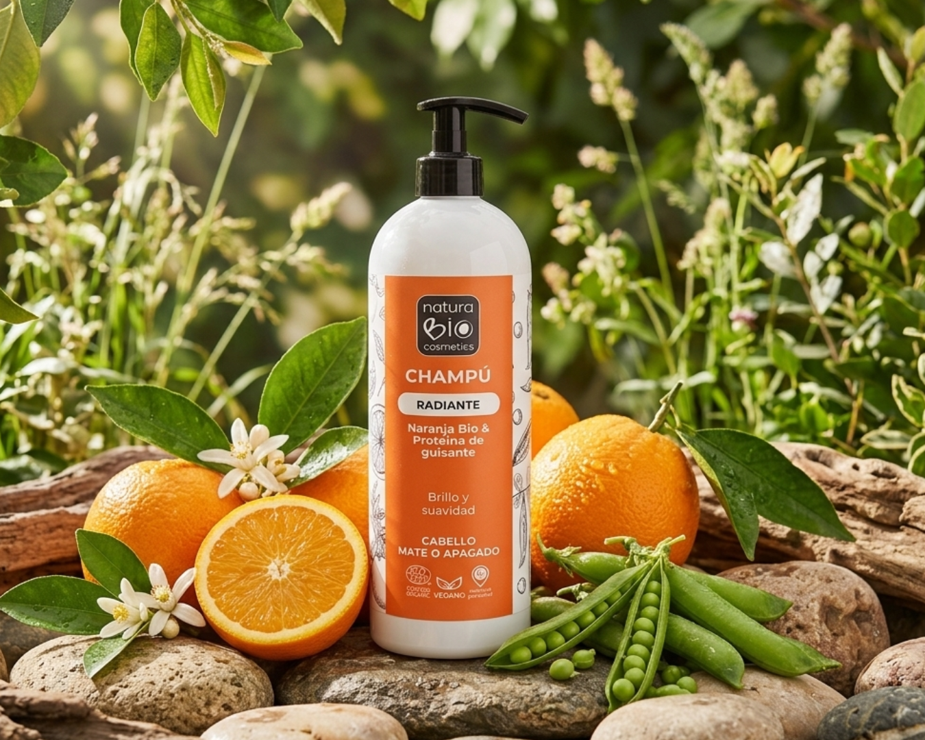 Champu y acondicionador vitalidad de NaturaBIO Cosmetics